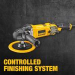 DEWALT Buffer Polisher, 12 amp, Variable Speed Dial