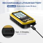 Portable Geiger Counter with LCD Display, Rechargeable Radiation Meter