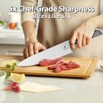 imarku 10-Piece Japanese Steel Knife Block Set for VIP Smart Shoppers