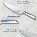 imarku 10-Piece Japanese Steel Knife Block Set for VIP Smart Shoppers