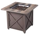 Endless Summer Brown Tabletop Propane Gas Fire Table