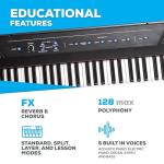 Alesis Recital 88 Key Digital Piano Keyboard VIP