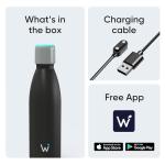 WATER.IO Smart Water Bottle - Track Intake, Stay Motivated