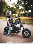 Hyper GoGo Electric Motorcycle for Kids Age 3+ - Retro Style with Light & Music Player