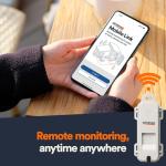 Generac 7009 LTE Propane Tank Fuel Level Monitor - Real-Time Gauge, Mobile Link Integration - Avoid Run-Outs - Compatible with Generac Generators - Reliable 4G LTE Coverage