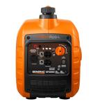 Generac 3,300-Watt Gas Powered Portable Inverter Generator - Lightweight and Compact - USB Ports for Device Charging - Produces Clean, Stable Power - Great for Home Backup, Camping, and RV Use