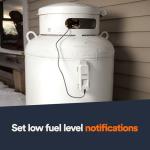 Generac 7009 LTE Propane Tank Fuel Level Monitor - Real-Time Gauge, Mobile Link Integration - Avoid Run-Outs - Compatible with Generac Generators - Reliable 4G LTE Coverage