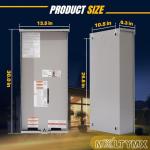 200 Amp Automatic Transfer Switch w/Power Management Replacement for Generac RXSW200A3, NEMA 3R Aluminum Enclosure for Indoor and Outdoor Use, Compatible with Evolution or Nexus Generator Controllers