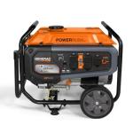 Generac 4,500 Starting Watt Portable Gas Generator - Electric Start - Home Backup or RV Ready - Heavy Duty Frame - Quiet, Long Runtime, Emergency Power- 49-State Compliant