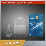 Pack of 48 Keyed Alike Laminated Padlocks, Orange Hoop