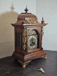 Antique Junghans German Bracket Clock, Early 19th Century, Double Chime