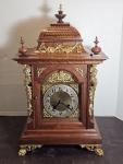 Antique Junghans German Bracket Clock, Early 19th Century, Double Chime