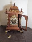 Antique Junghans German Bracket Clock, Early 19th Century, Double Chime