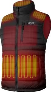 TRISTEAFF Heated Vest For Men With Battery Pack Included, Lightweight Quilted Warming Mens Heating Vests, Rechargeable Electric Down Puffer Gilet Jacket For Winter, Cycling