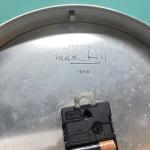 JUNGHANS 367 Max Bill Diameter 10” Wall Clock Quartz Some Scuffs On Rim