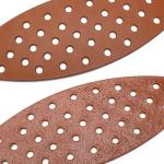 Voarmaks Wide Genuine Leather Headband Strap -Compatible with Audeze Maxwell Gaming Headset & Audeze MM-100 Professional Headphone,Premium Handcrafted, Durable, Comfortable, Cooler