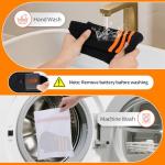 Heated Socks, Heated Socks for Men Women Rechargeable Washable, Up to 8 Hours Battery Electric Socks with 4 Heating Levels for Winter Outdoor Work Skiing Hunting Camping Hiking Fishing Cycling