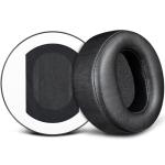SOULWIT Replacement Earpads for Audeze LCD-2, LCD-2C, LCD-3, LCD-4, LCD-4Z, LCD-MX4, LCD-X, LCD-XC Headphones, Ear Pads Cushions with Soft Protein Leather and High-Density Memory Foam - Black