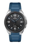 Junghans Spektrum Mega Solar 41.6mm Black Dial Rubber Band Watch 18/1527.00