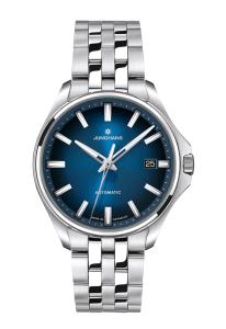 Junghans Meister S Automatic 36mm Blue Dial Steel Watch 27/4582.44