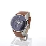 Junghans Meister Chronoscope Automatic Watch, J880.1, Blue, 027/4526.00