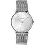 Junghans Max Bill Quartz 38mm Silver Dial Stainless Steel Watch 41/4463.46