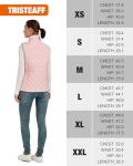 TRISTEAFF Heated Vest With Battery Pack Included, Slim Fit Lightweight Quilted Warming Heating Vests For Women, Rechargeable Electric Down Puffer Gilet Womens Jacket For Winter, Cycling