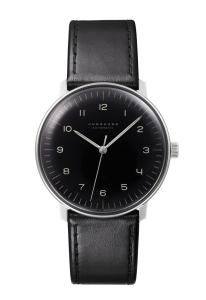 New Junghans Max Bill Automatic Black Dial Watch 27/3400.02