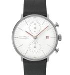 Junghans max bill Chronoscope Bauhaus Sapphire crystal Watch 27/4303.02