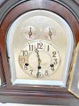 Ant Junghans Bracket Clock Westminster Chimes Elegant & Large Wood Case Runs