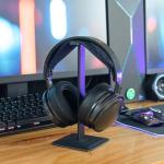 WC Mod Kit Maxwell V2 – Cooling Gel Earpads + Extra Wide Silicone Headband Compatible with Audeze Maxwell Xbox & PS5 by Wicked Cushions | Freeze Cooling & Enhanced Comfort | Black