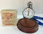 Vtg Junghan's Olympia Trk Timer, 10th Sec. 7J Swiss Made W/ Lk George Provenance