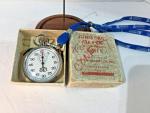 Vtg Junghan's Olympia Trk Timer, 10th Sec. 7J Swiss Made W/ Lk George Provenance