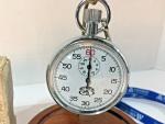 Vtg Junghan's Olympia Trk Timer, 10th Sec. 7J Swiss Made W/ Lk George Provenance