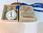 Vtg Junghan's Olympia Trk Timer, 10th Sec. 7J Swiss Made W/ Lk George Provenance