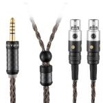 SYRNARN 4.4mm Balanced Headphone Cable Compatible with AUDEZE LCX-X LCD-XC LCD2 LCD3 LCD4 for MEZE Empyrean, MEZE Elite, MEZE Empyrean 16 Core Replacement Cord (with 4.4mm Balanced, 2Meters/6.5ft)