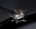 Junghans Watch Form A Automatic Matt Silver Dial Black Leather Strap 027/4731.00