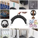 Voarmaks Headband Cushion Cover Compatible with Audeze Penrose, Penrose X, Mobius Headsets, Audeze Sine Planar Magnetic Headphones, HyperX Cloud Orbit S Gaming Headset, 6mm Thick Cushion, Hanging Loop