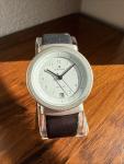 Vintage Junghans Solar Tec 14/1713/709 Watch Works Original Band US SHIPPING