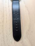JUNGHANS Max Bill Automatic 027.4701 Mens Watch Black Dial Leather Strap