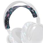 WC HeadbandZ Maxwell - Upgraded Silicone Headband for Audeze Maxwell by Wicked Cushions - Enhanced Flexibility, Comfort, and Style with Matching Earpad Designs| 90's Black