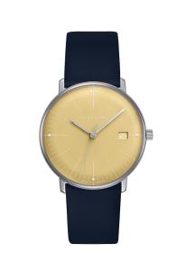 Junghans Max Bill Damen 32.7mm Butter Yellow Dial Ladies Quartz Watch 47/4553.02