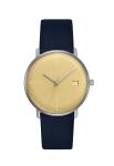 Junghans Max Bill Damen 32.7mm Butter Yellow Dial Ladies Quartz Watch 47/4553.02