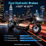 2024 eAhora 4000W M1P Pro Electric Motorcycle VIP