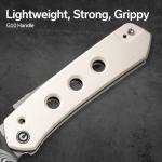 CIVIVI Vision FG Damascus Blade Folding Knife VIP Gift