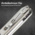 CIVIVI Vision FG Damascus Blade Folding Knife VIP Gift