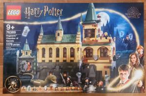 LEGO Harry Potter Hogwarts Chamber of Secrets 76389 Castle Toy with The Great Hall, 20th Anniversary Model Set with Collectible Golden Voldemort Minifigure and Glow-in-The-Dark Nearly Headless Nick