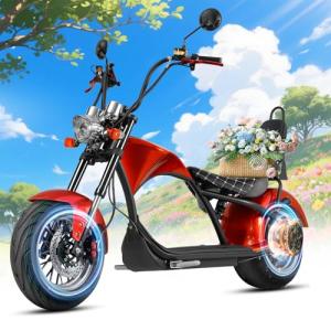 eAhora M1 2 Seater 37MPH Electric Bike for Adults