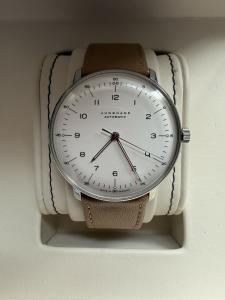 Junghans Max Bill Automatic 027/3502.04 Box and Papers Excellent Condition