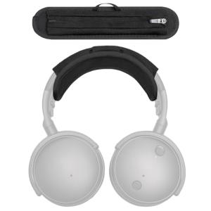 Voarmaks Headband Cushion Cover Compatible with Audeze Maxwell Gaiming Headset, LCD S20, MM-100 Planar Magnetic Headphone, LCD-1 Folding Headphone, 6mm Thick Cushion, with Hanging Loop